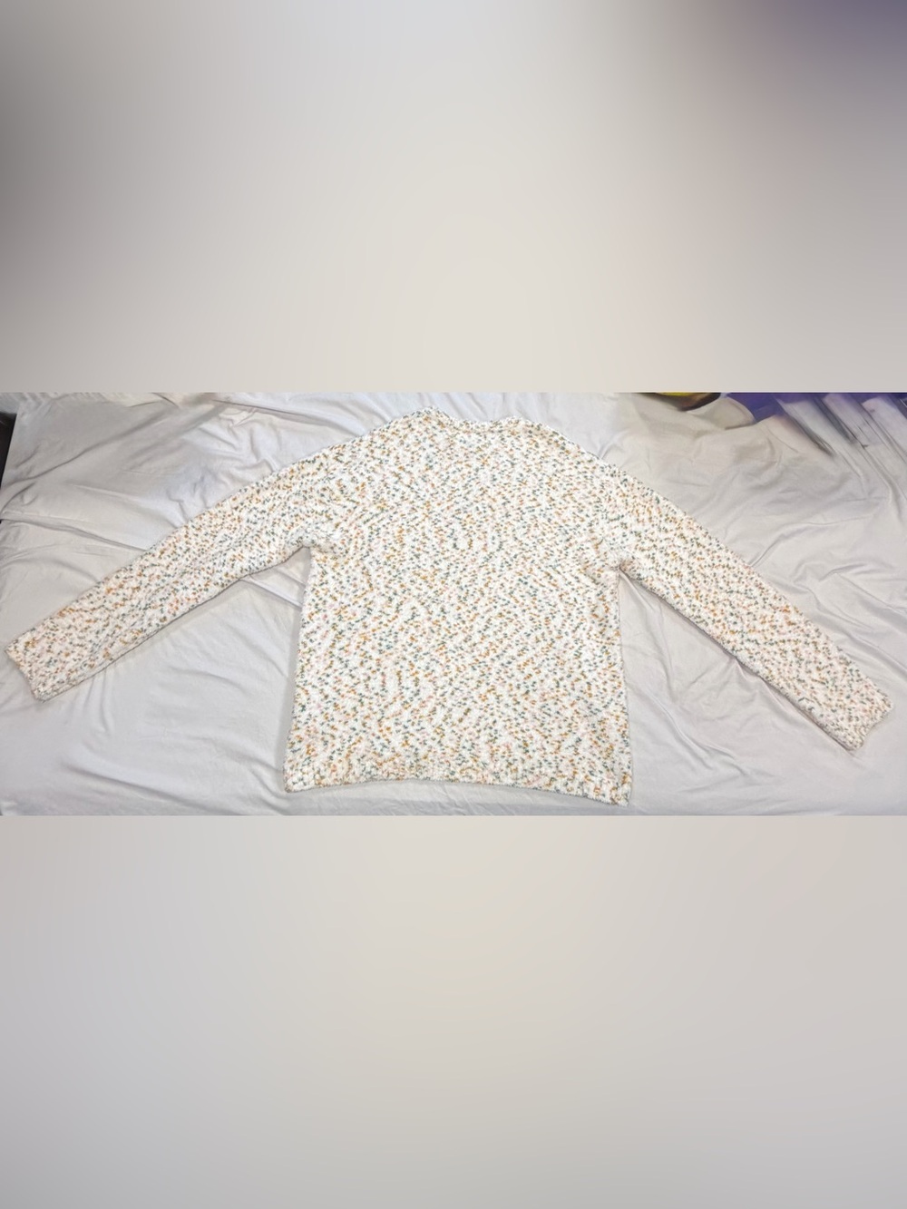 NWOT Acne Studios Multicolor Printed Logo Sweater - Picture 5 of 12